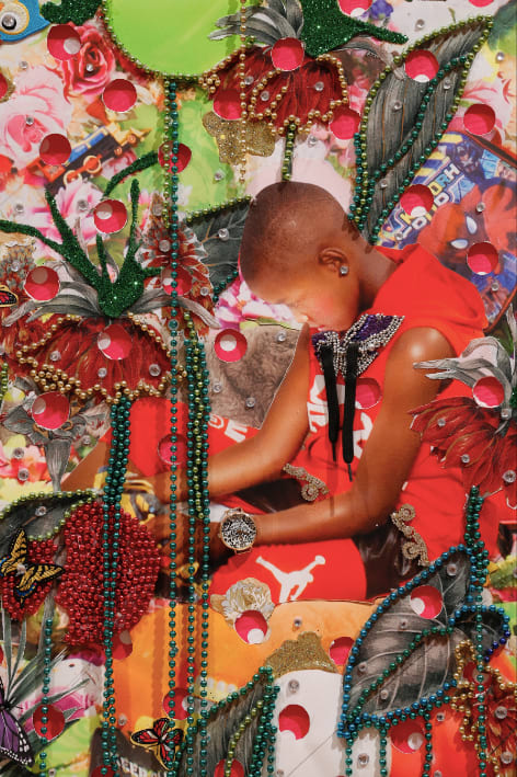 Ebony G. Patterson, ...he was only 12... (...when they grow up...), 2016