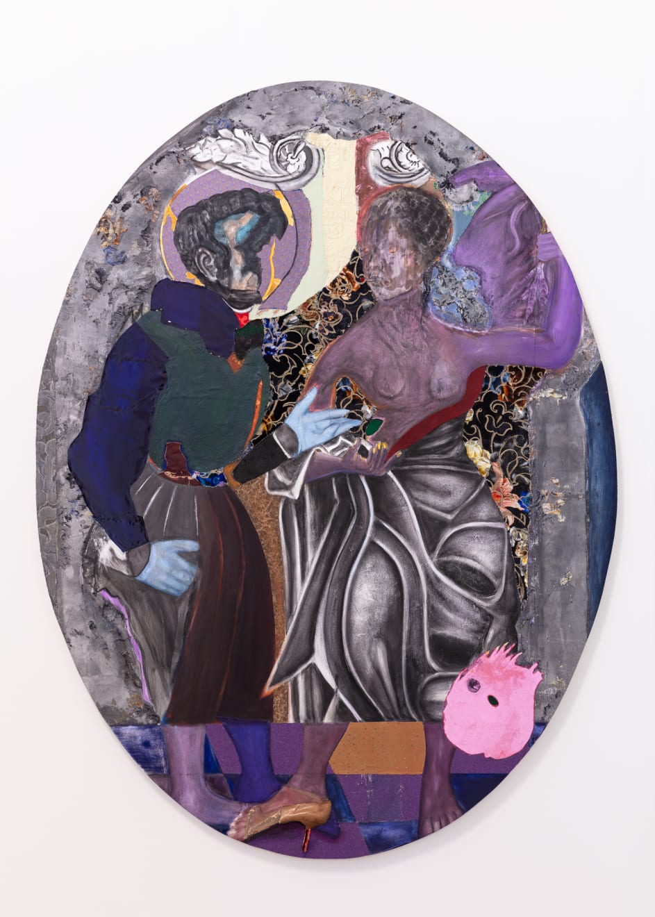 David Shrobe, Small Talk (Underneath the Moonlight), 2022