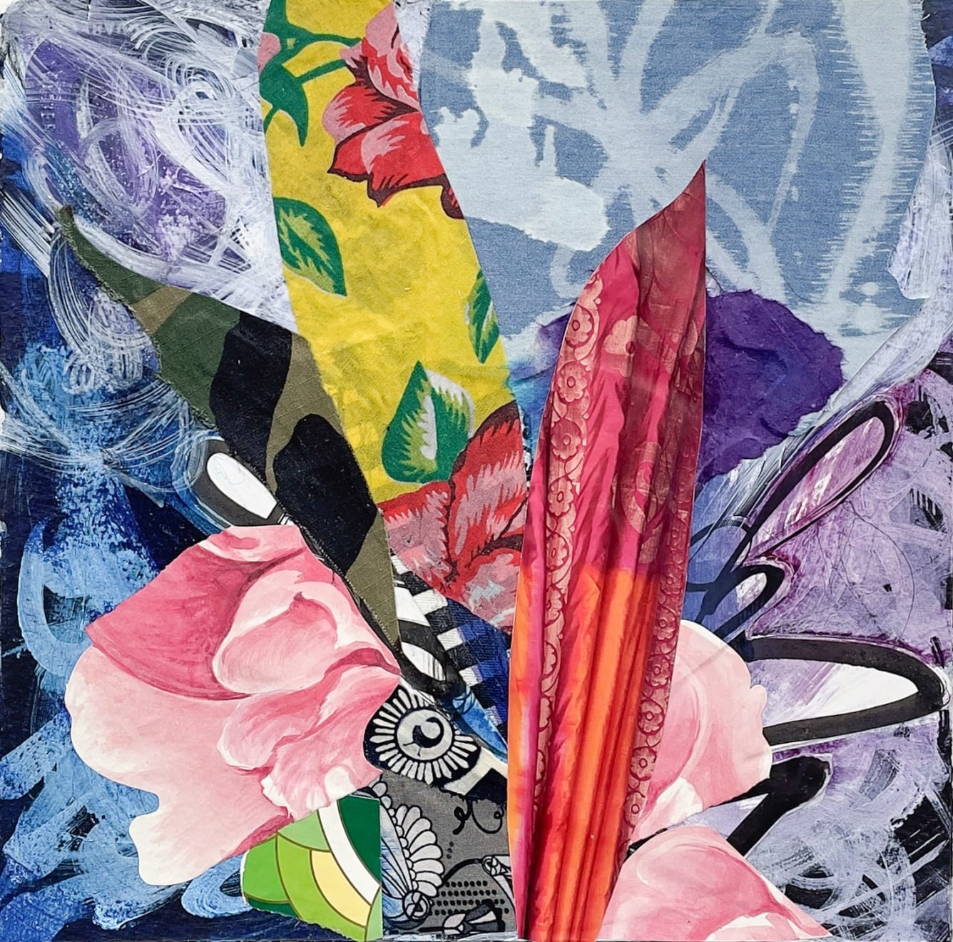 Shinique Smith, Study for Remembering the Way, 2024