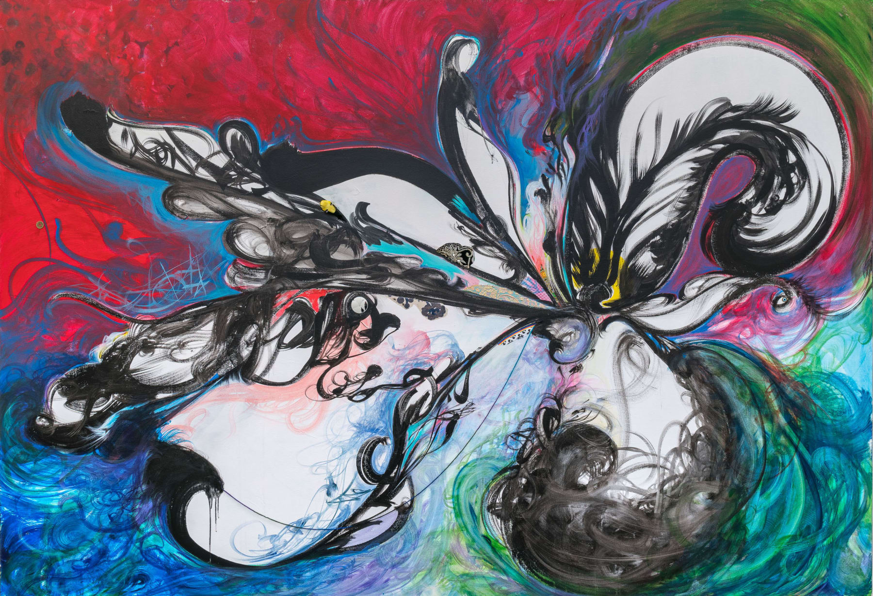 Shinique Smith, Metamorph, 2024