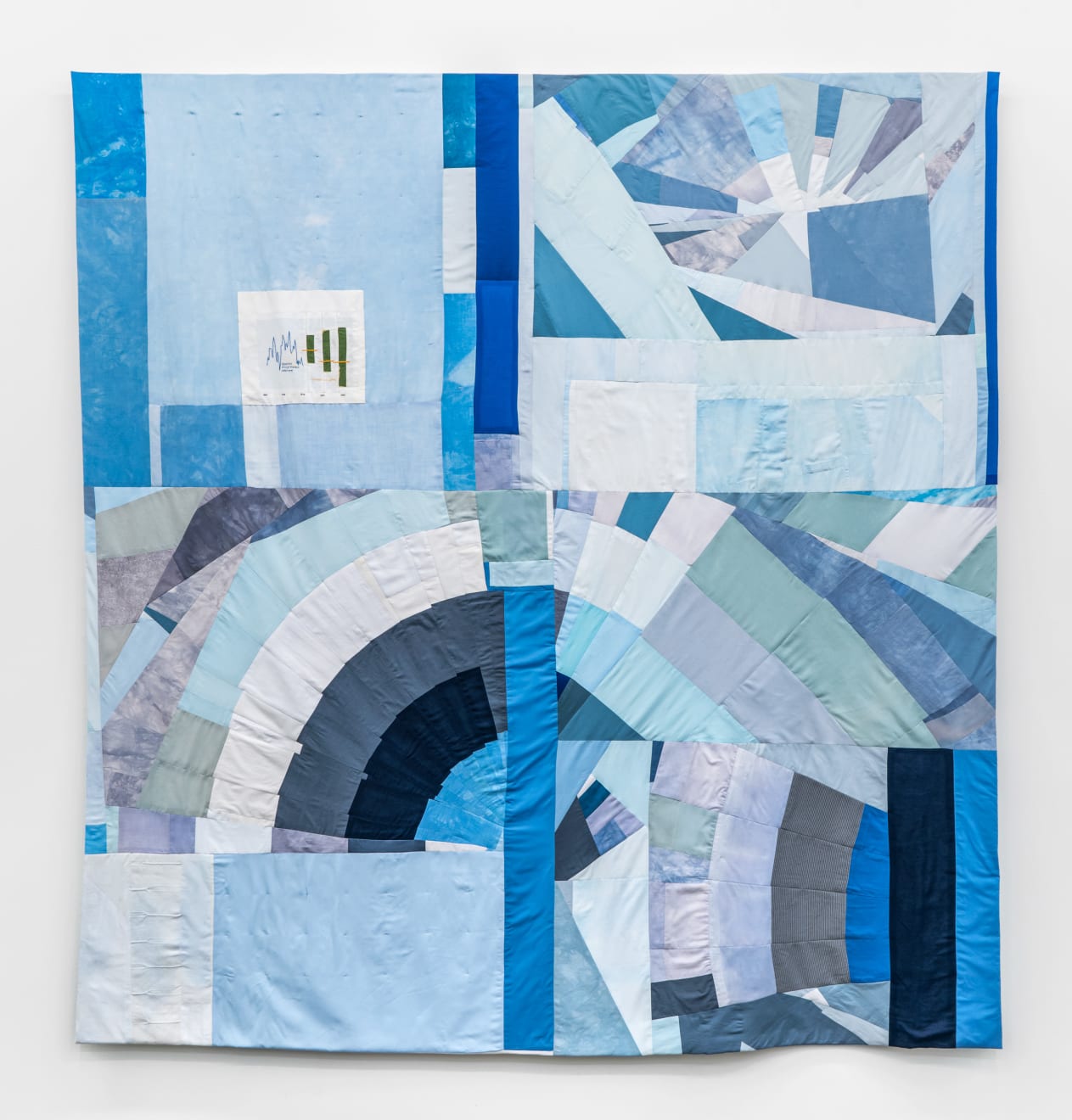 Karen Reimer, Observed Annual Average Lake Level/Projected Lake Levels, from the Shoretime Spaceline series, 2021