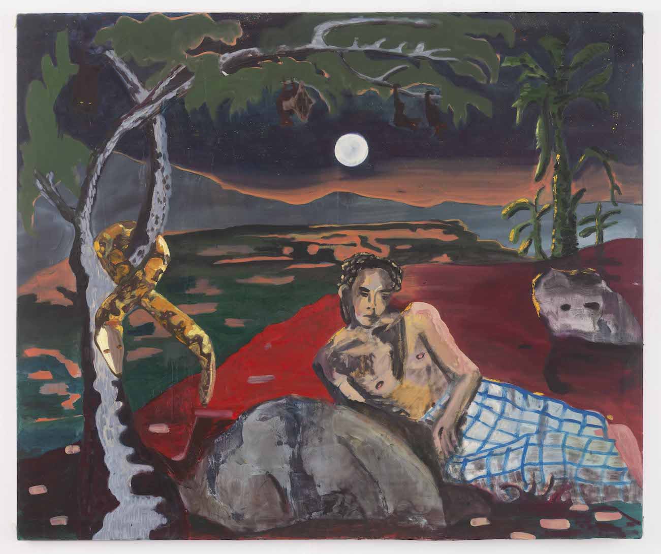 Maia Cruz Palileo, Lover at Woodland Creek (Bat's Land), 2018