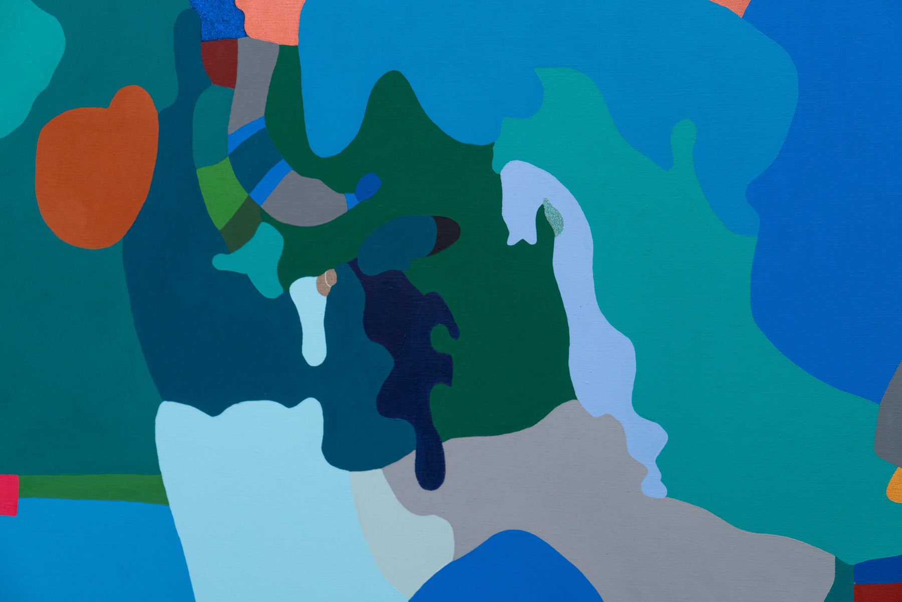 Candida Alvarez, Partly Cloudy, 2023