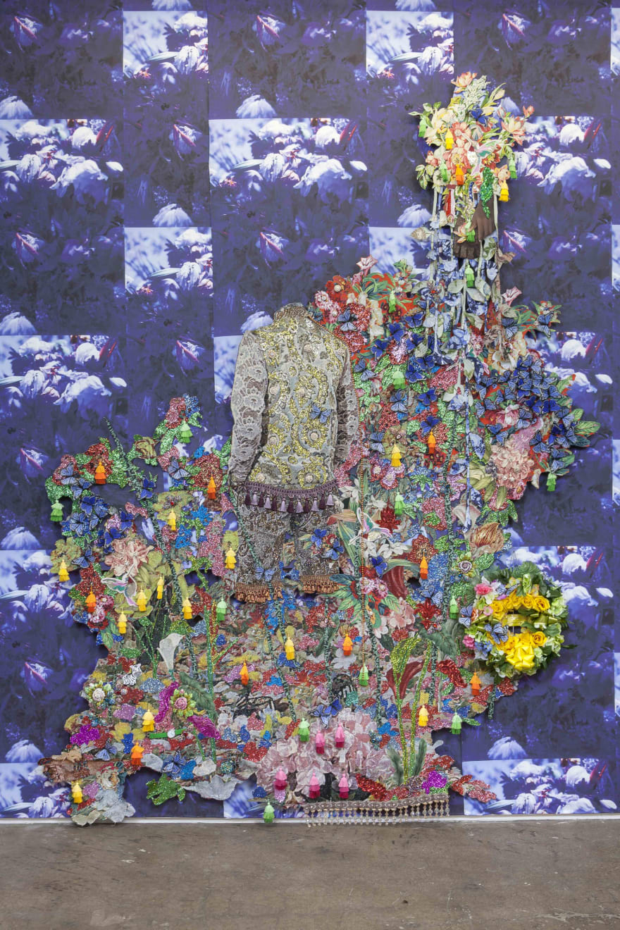 Ebony G. Patterson, ...in loving memory...for those who bear/bare witness, 2018