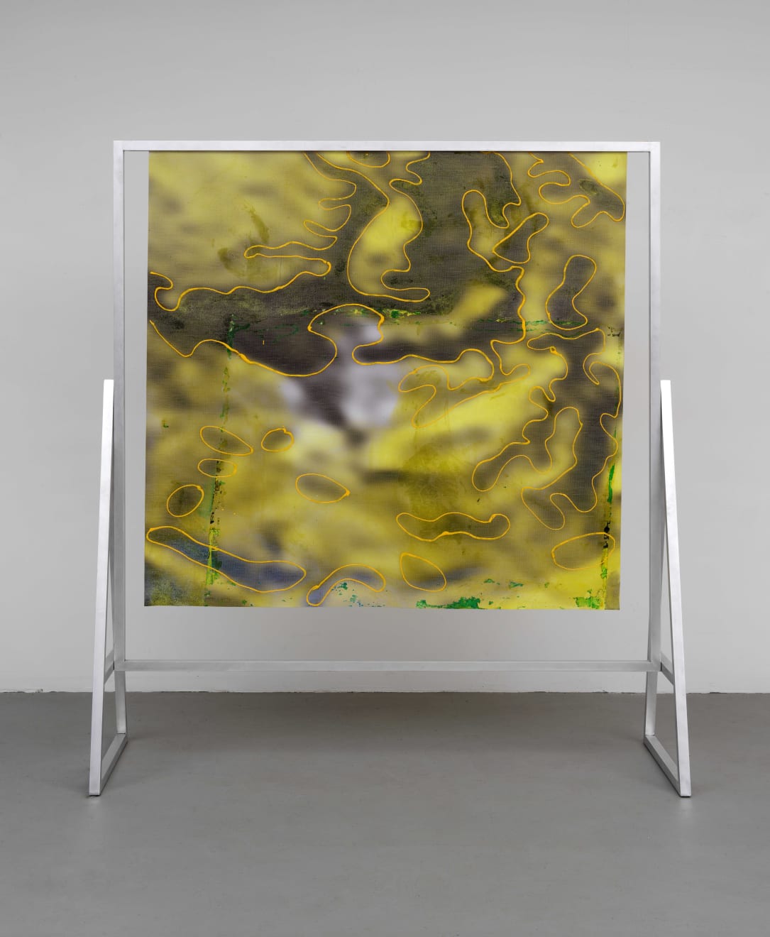 Candida Alvarez, Jellow, from Air Paintings (2017-2019), 2018