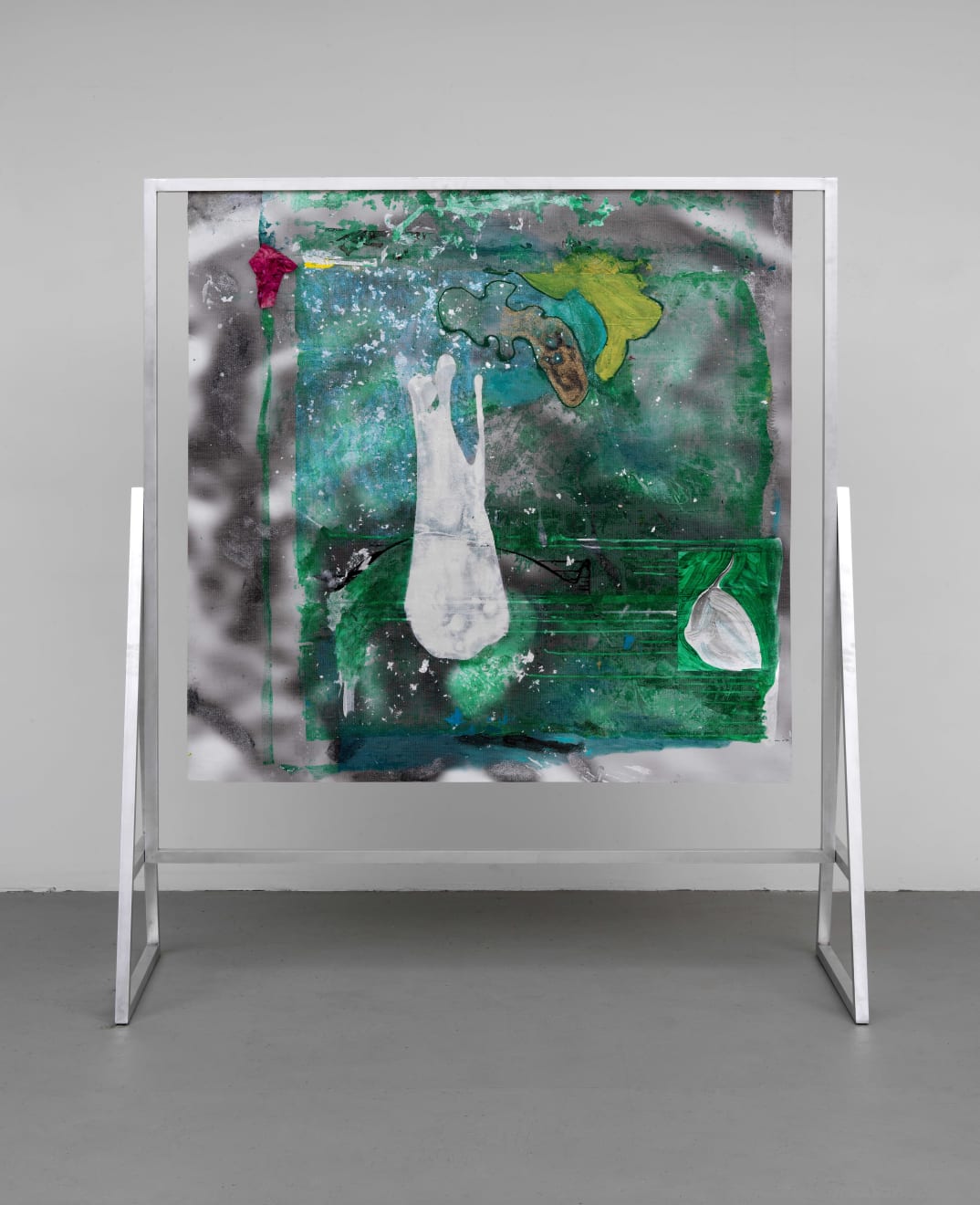 Candida Alvarez, When a Tree Holds You Up, from Air Paintings (2017-2019), 2018