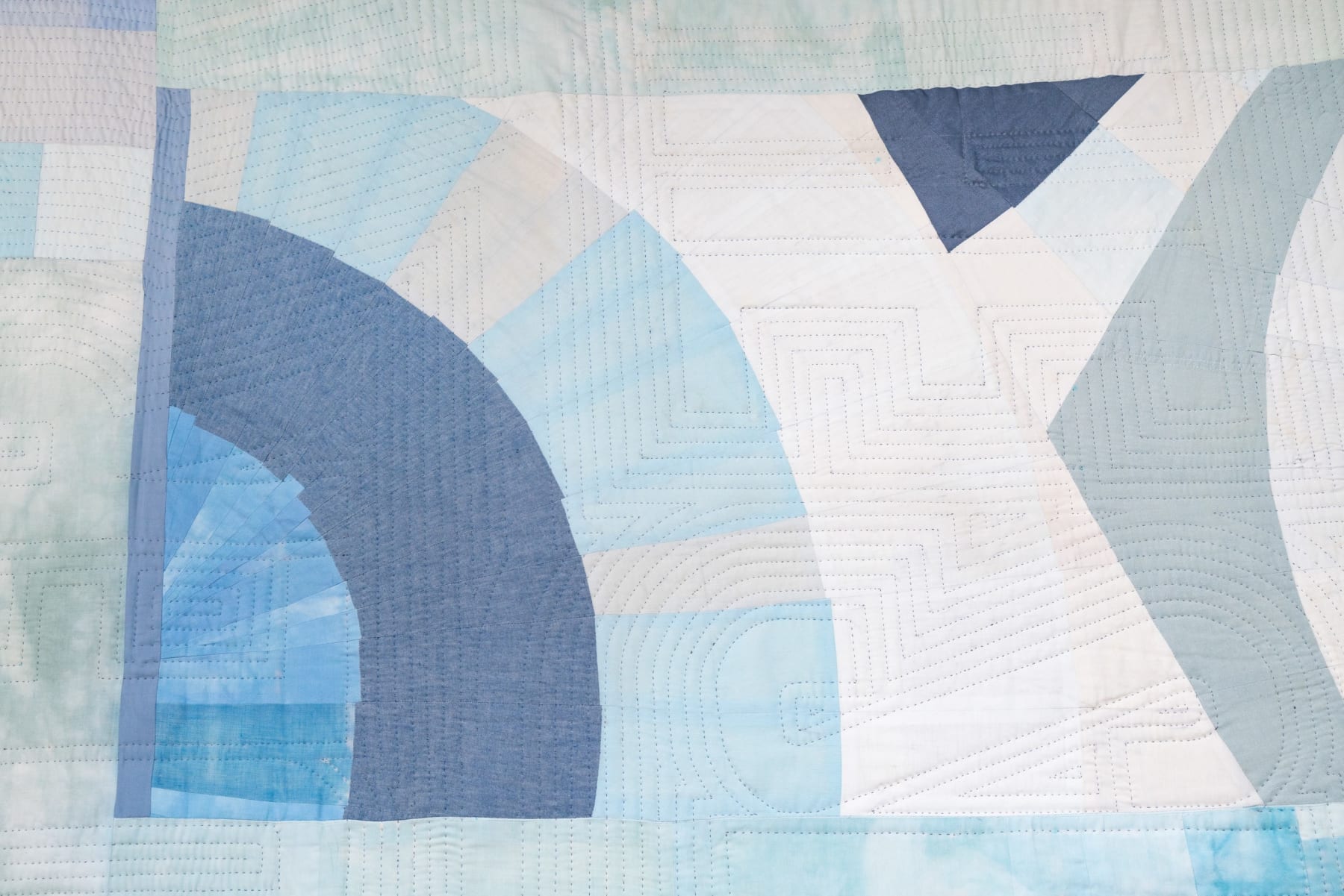 Karen Reimer, Sleeping Under the Sky/Sleeping Under the Lake #2, from the Shoretime Spaceline series, 2018-21