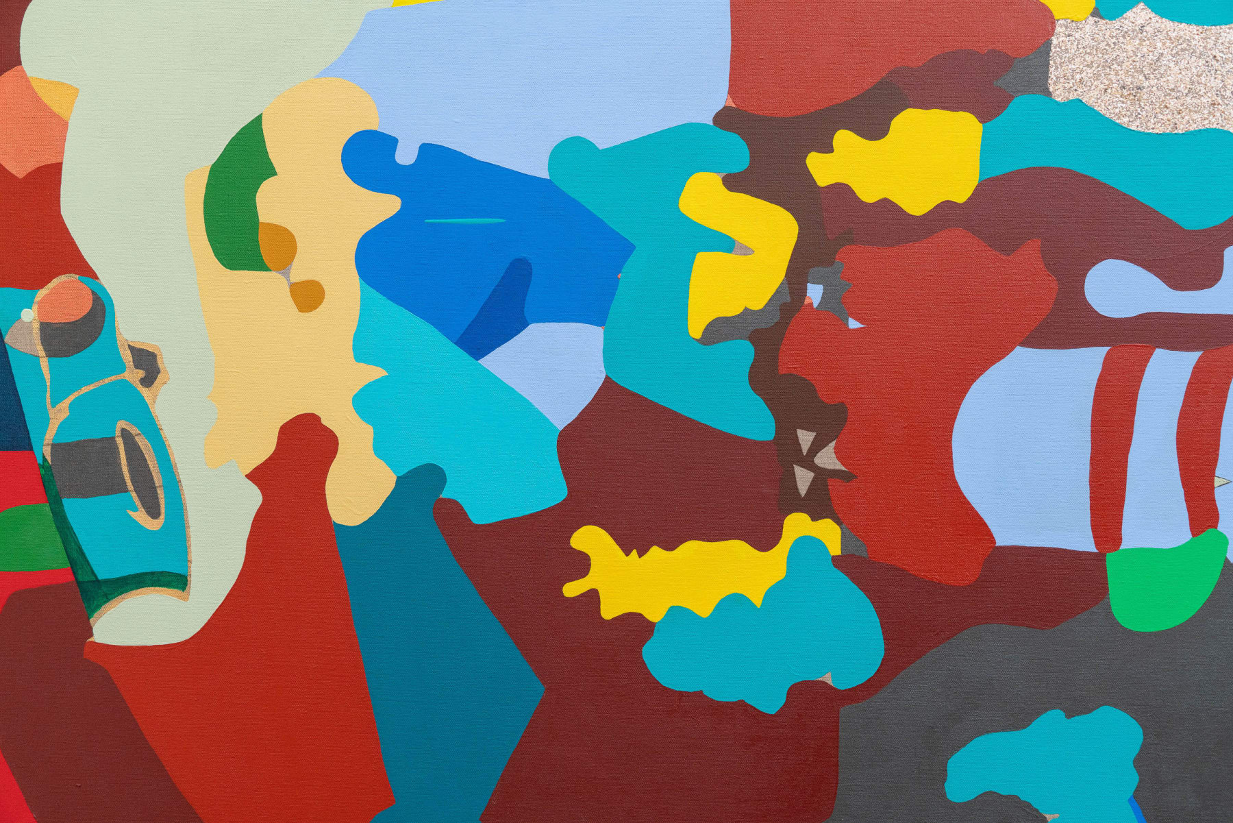 Candida Alvarez, Mostly Cloudy, 2023