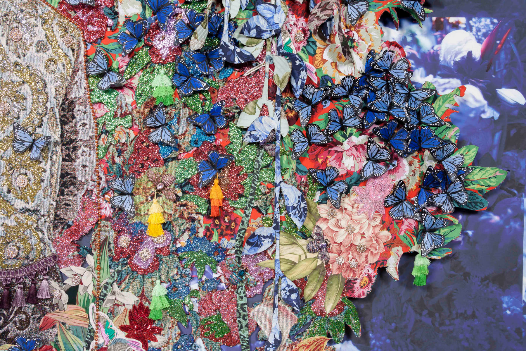 Ebony G. Patterson, ...in loving memory...for those who bear/bare witness, 2018