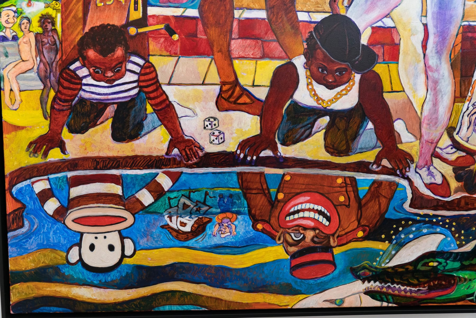 Arvie Smith, Echo and Narcissus, 2022