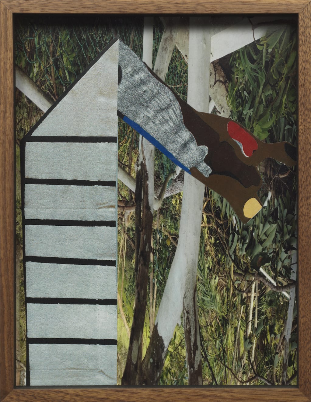 Candida Alvarez, Puerto Rico Hurricane Collage (Villalba) no. 4, 2017-2018