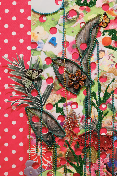 Ebony G. Patterson, ...he was only 12... (...when they grow up...), 2016