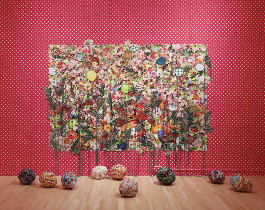 Ebony G. Patterson, ...he was only 12... (...when they grow up...), 2016