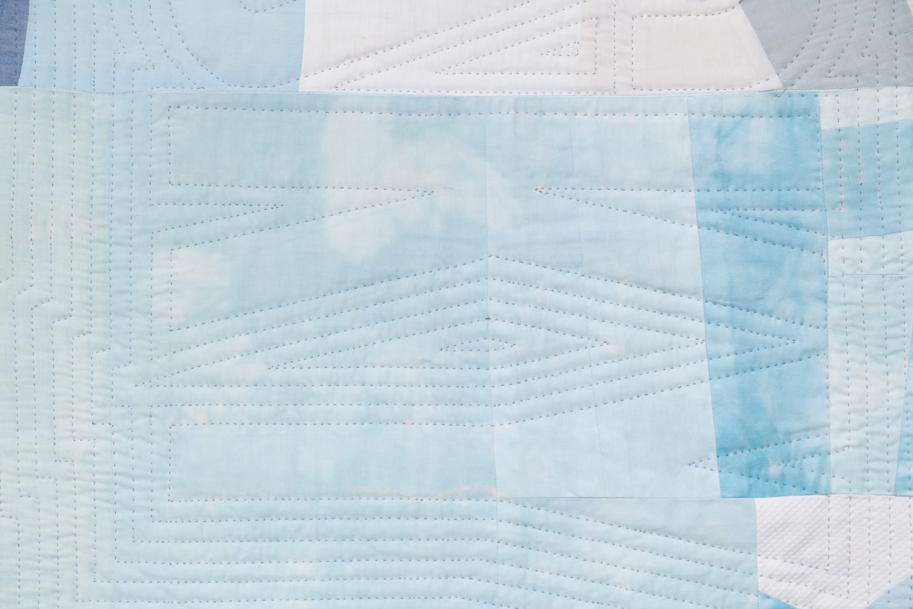 Karen Reimer, Sleeping Under the Sky/Sleeping Under the Lake #2, from the Shoretime Spaceline series, 2018-21