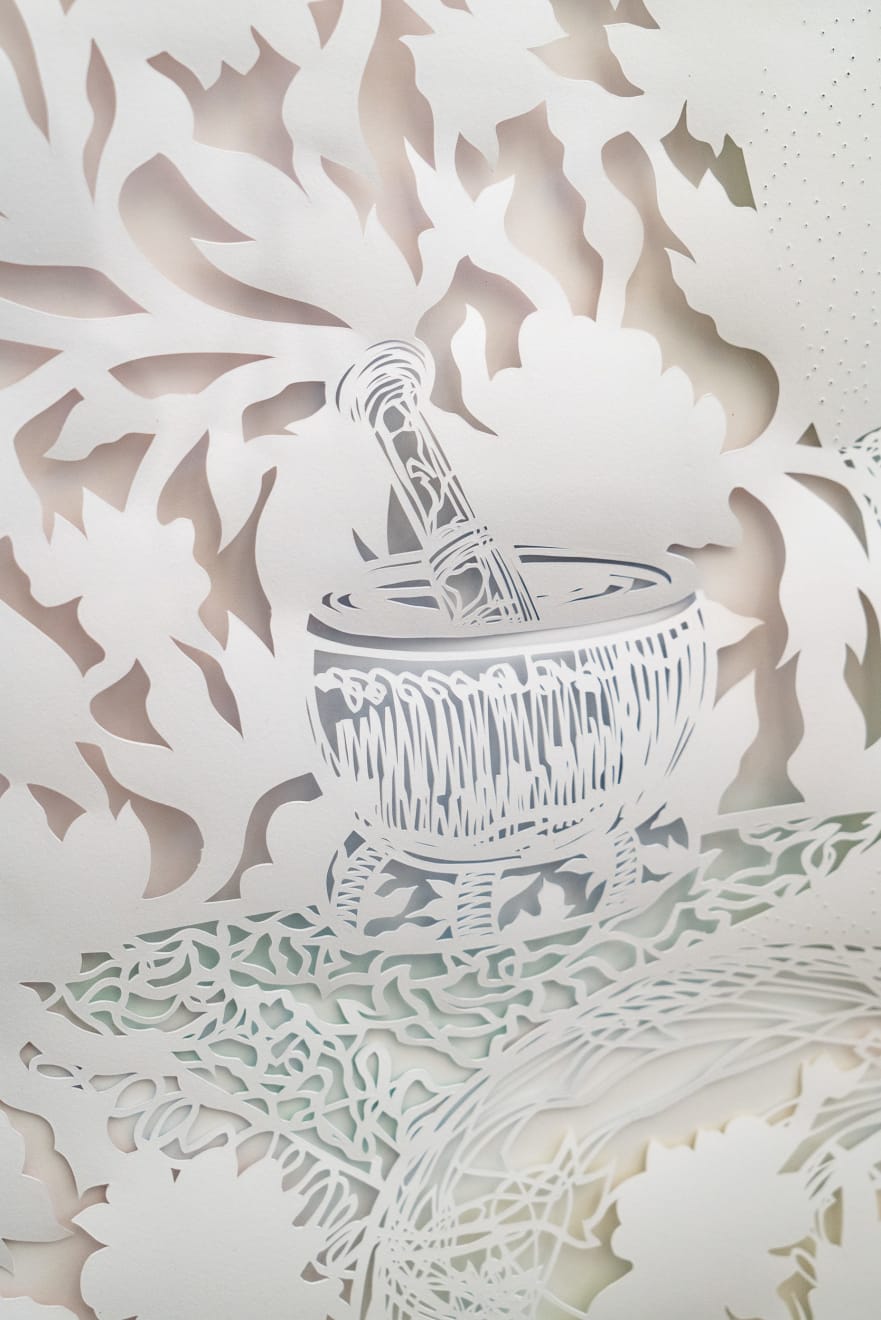 Antonius-Tín Bui, Flinging himself in an impossible direction, a future outside the photograph, 2021