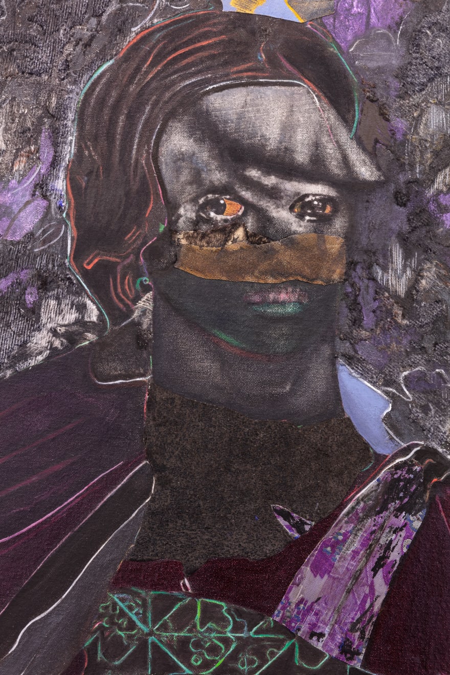 David Shrobe, Shaded by Leaves (burning bush), 2022