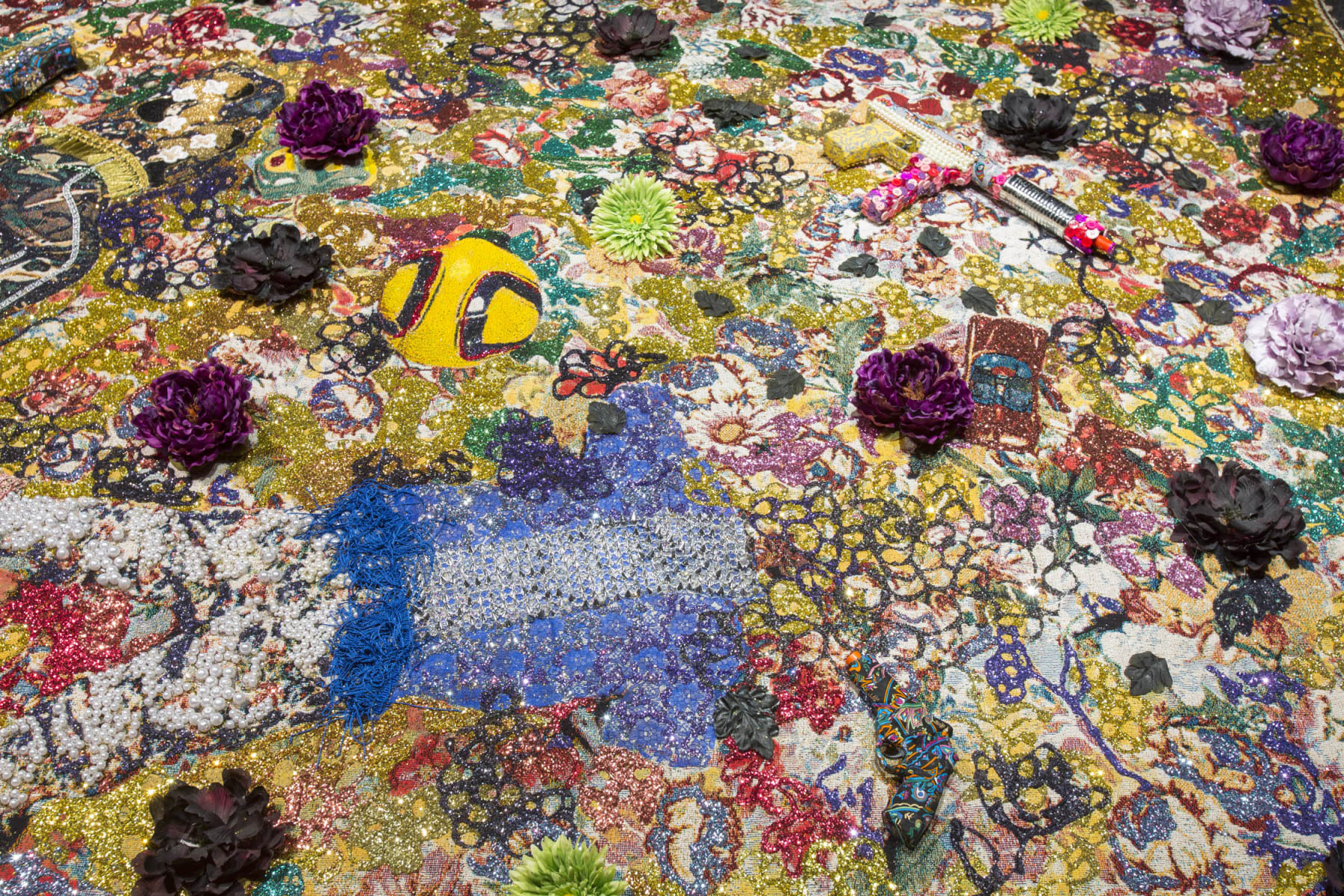 Ebony G. Patterson, Shrubz, 2014