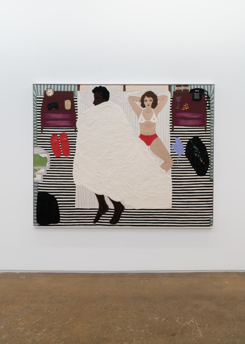 Cheryl Pope, Room with Two Nightstands, 2022