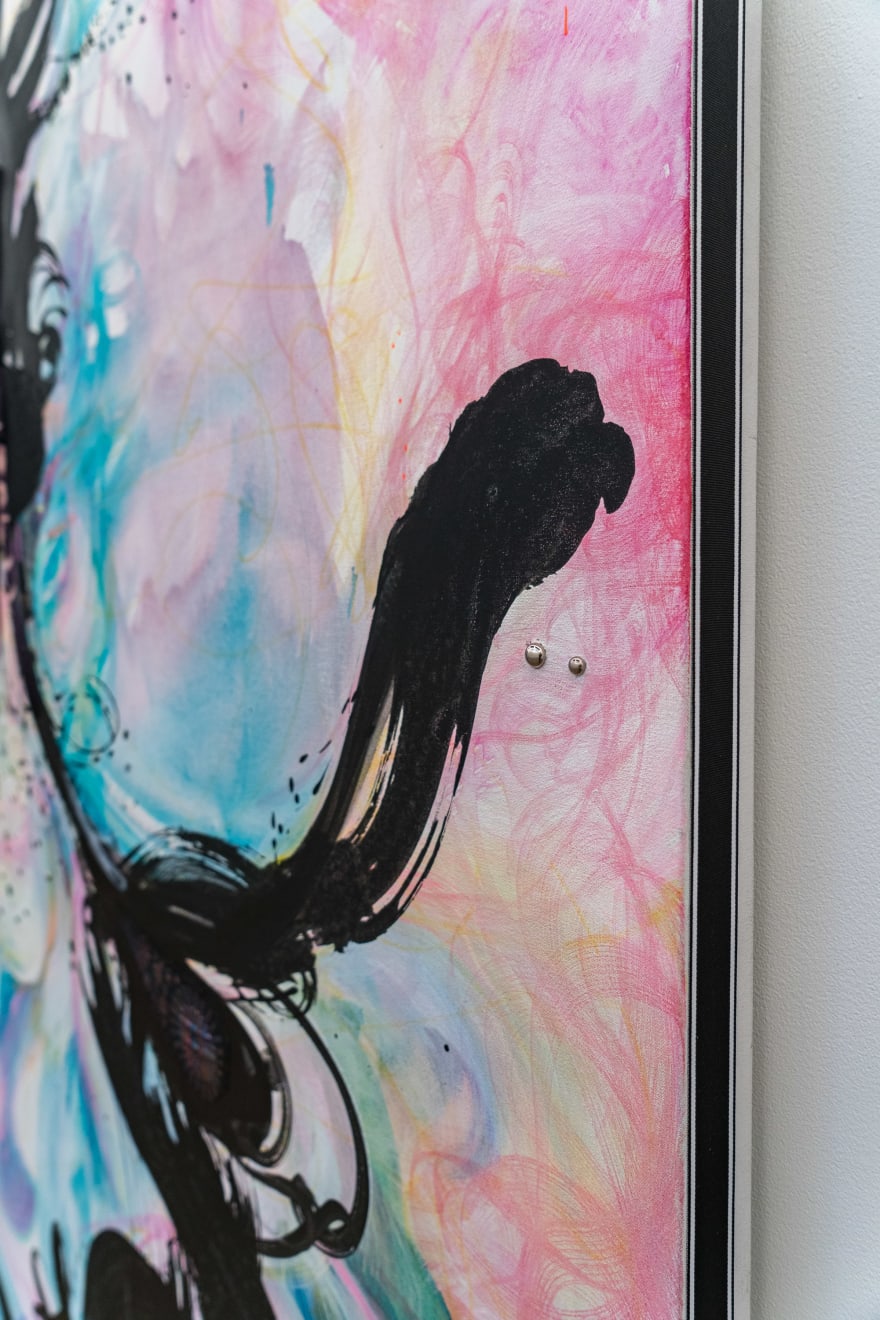 Shinique Smith, Voice in the air, 2024