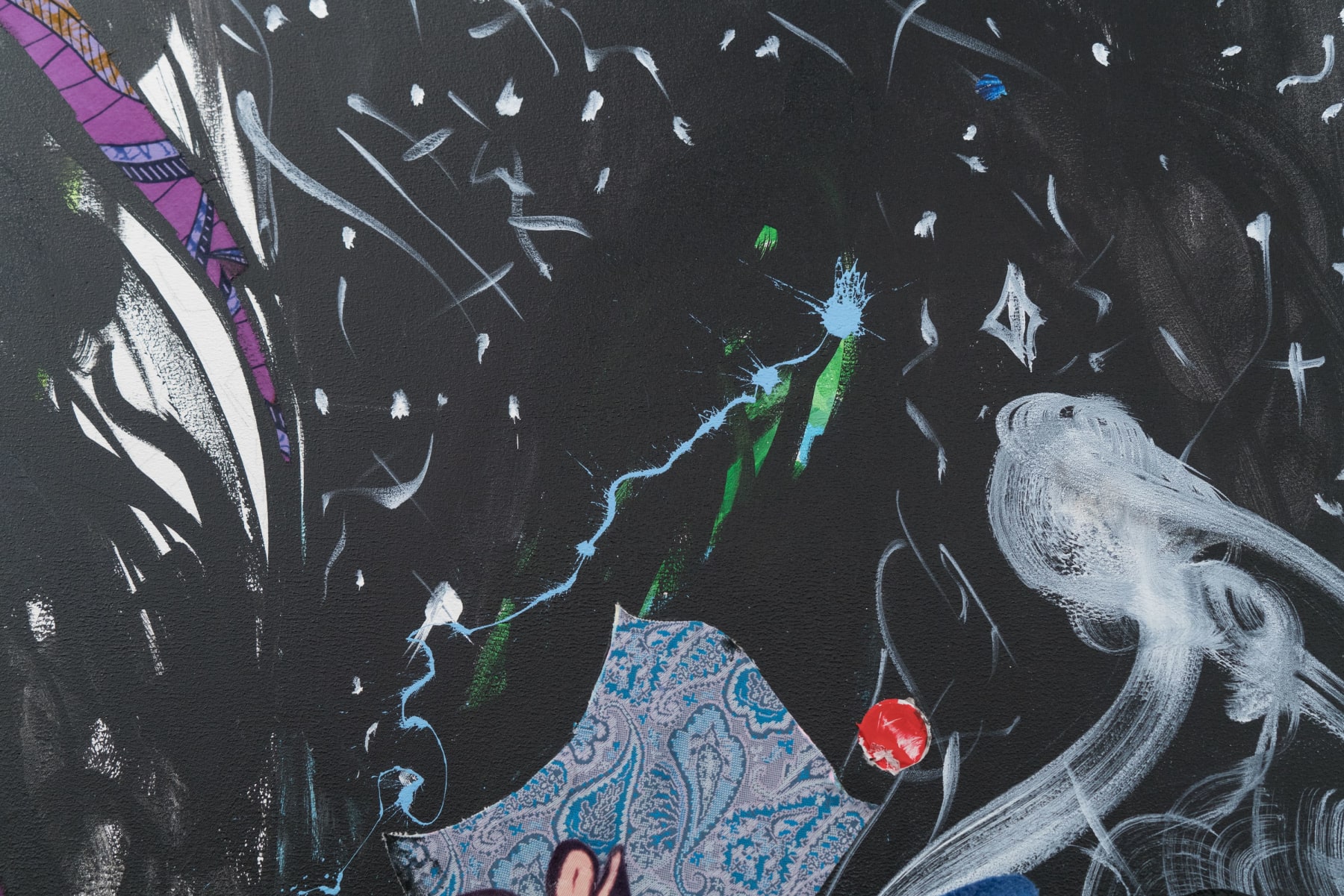 Shinique Smith, galaxy within, 2024