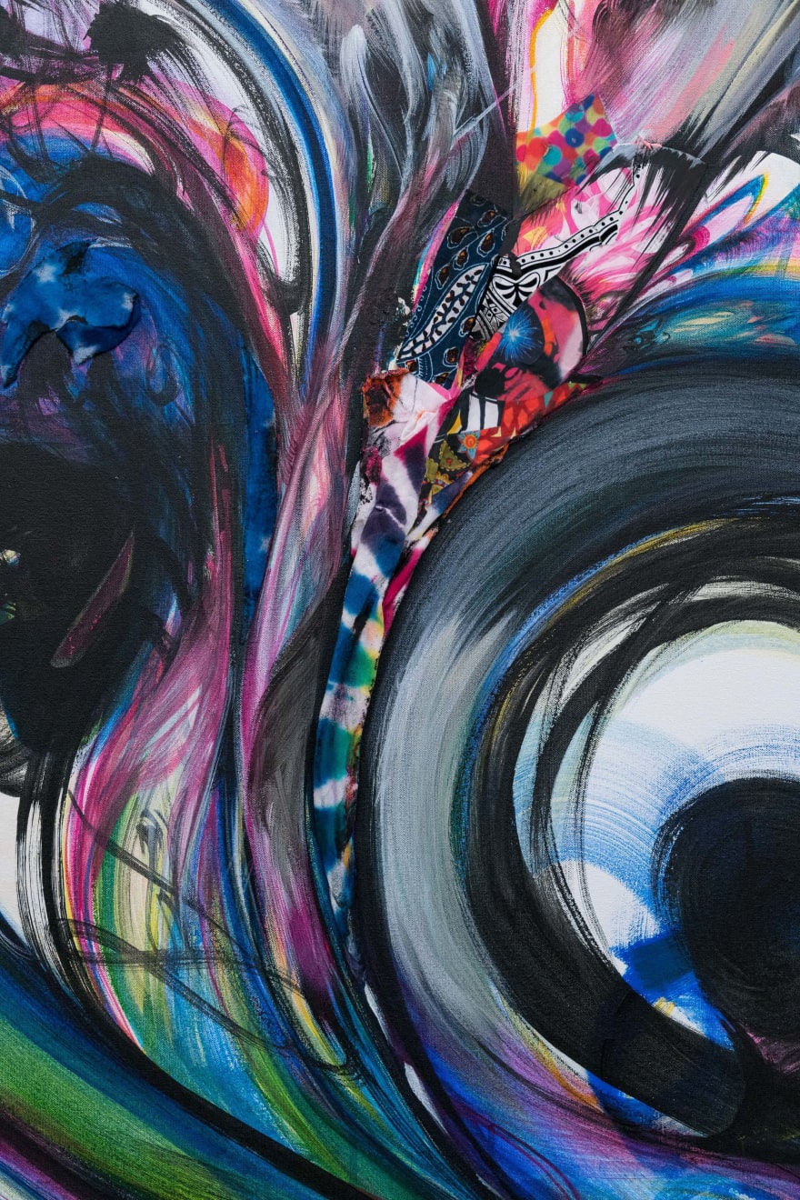 Shinique Smith, Midnight in my garden, 2024