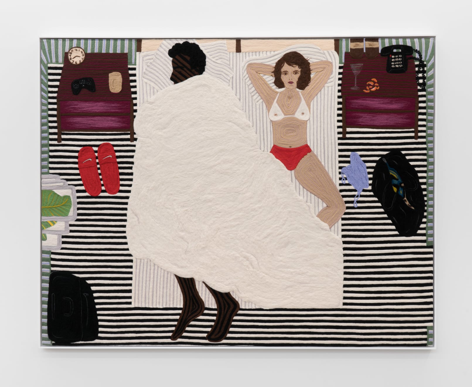 Cheryl Pope, Room with Two Nightstands, 2022