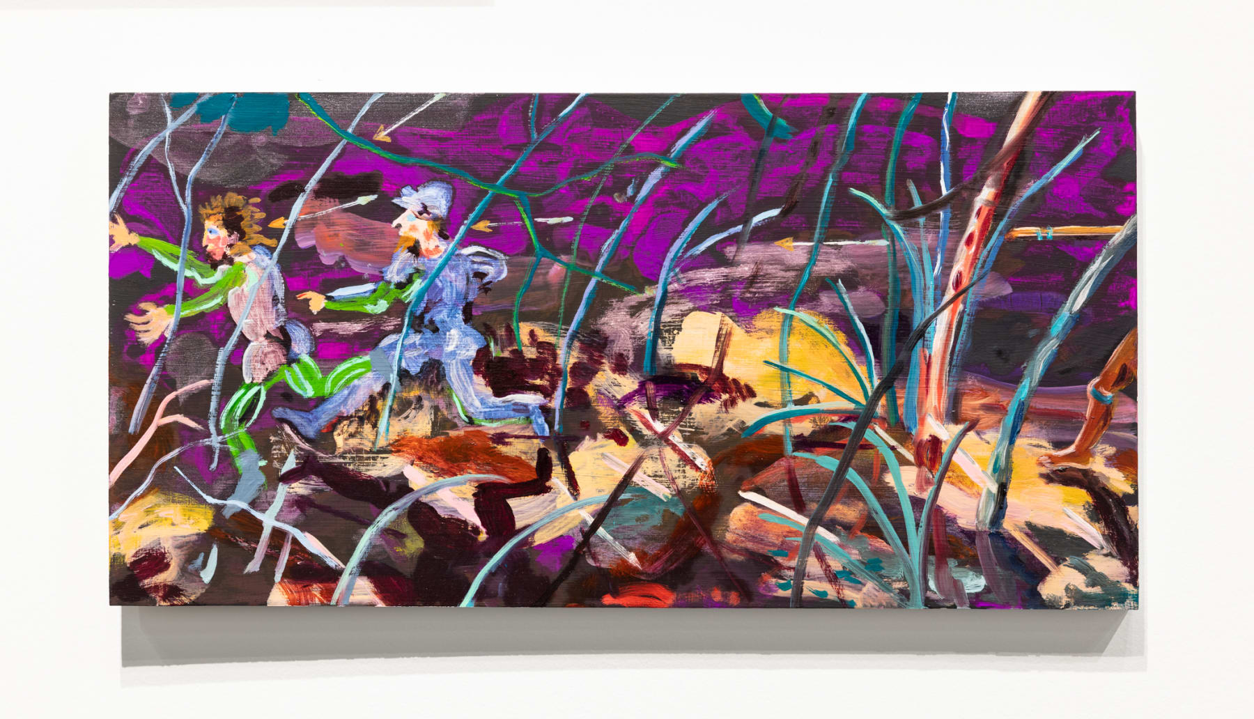 Maia Cruz Palileo, Pierced by a Shower of Arrows: America Land of Promise, The Conquistadors and the Sumpit, 2021