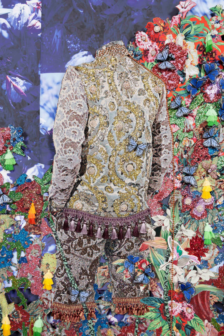 Ebony G. Patterson, ...in loving memory...for those who bear/bare witness, 2018