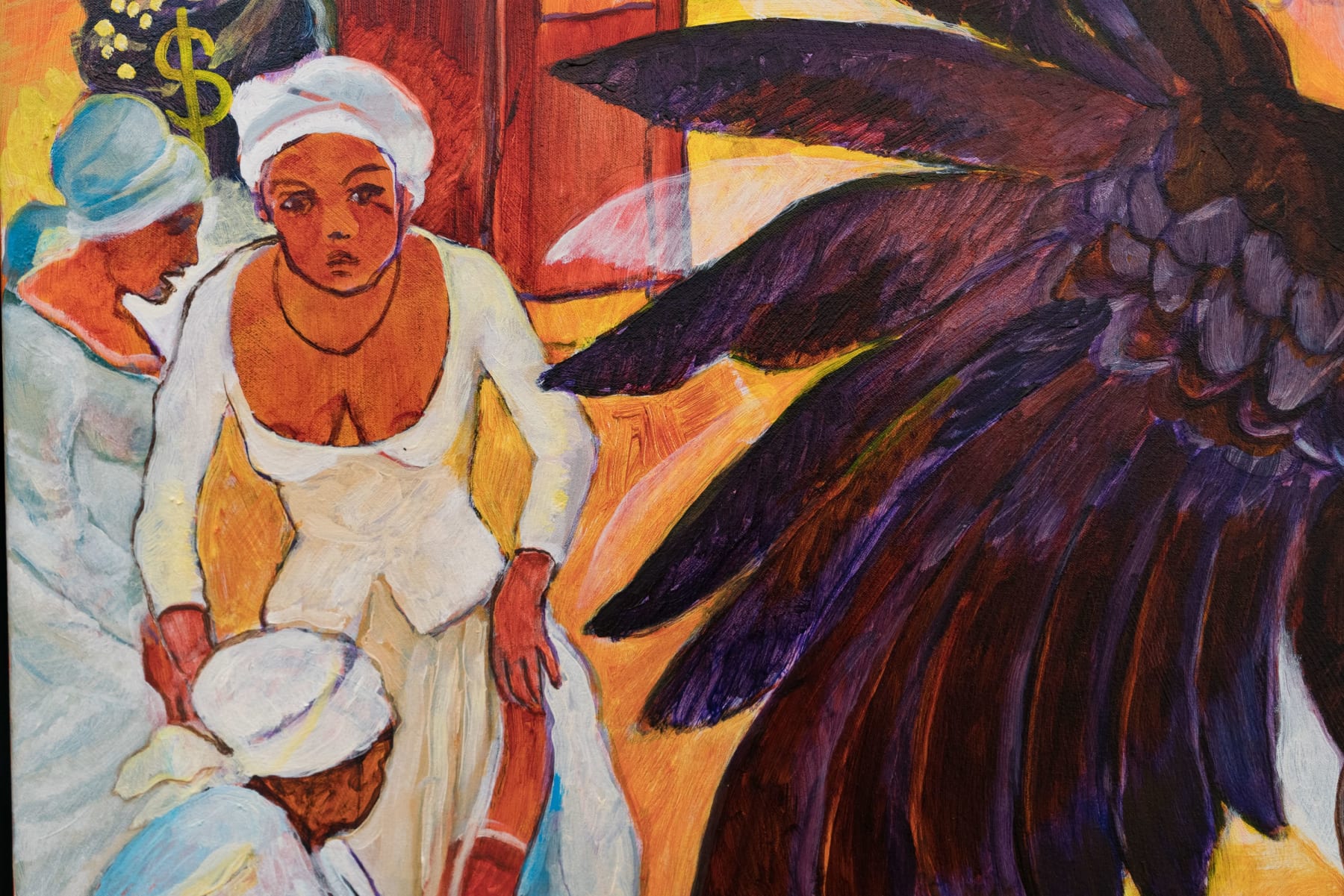 Arvie Smith, Leda and the Swan, 2022