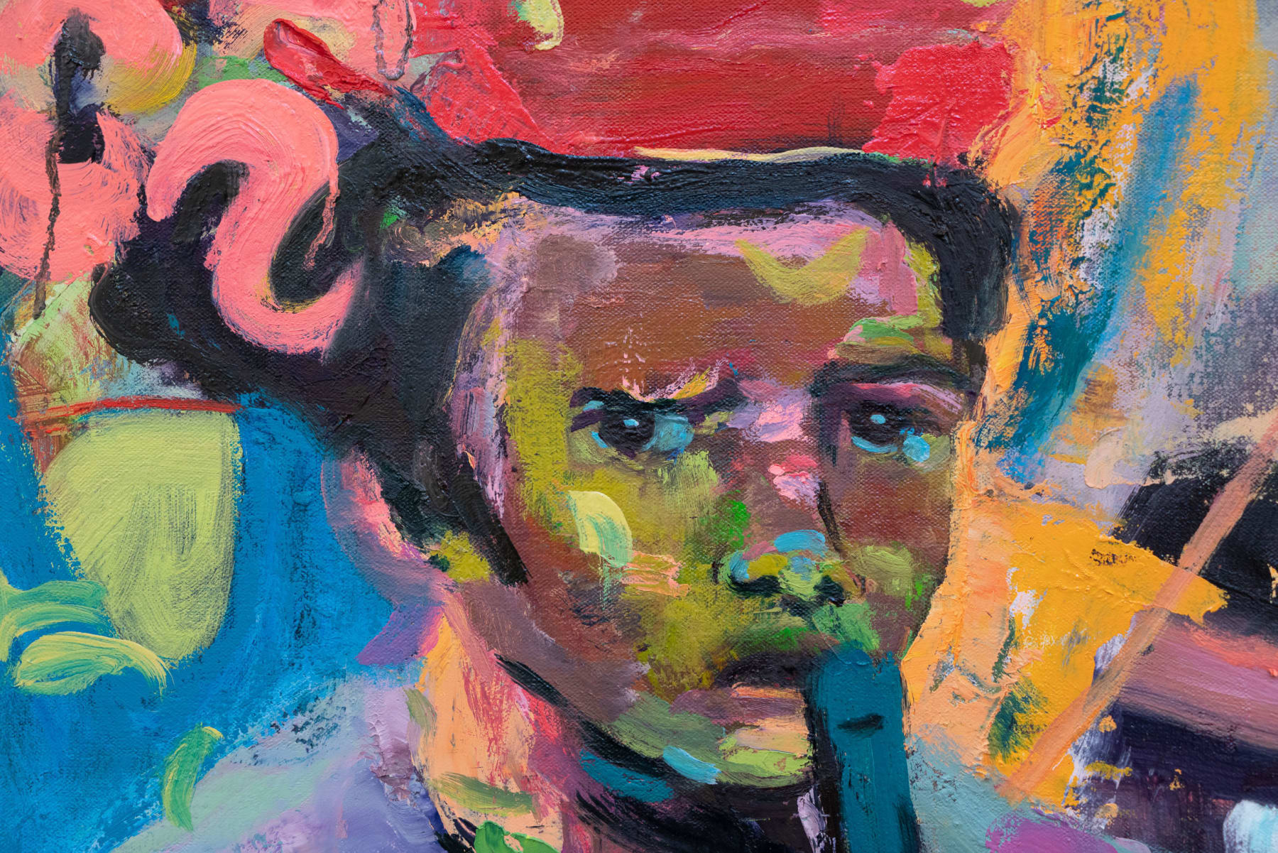 Maia Cruz Palileo, Through the Fronds There Were No Stars, 2021