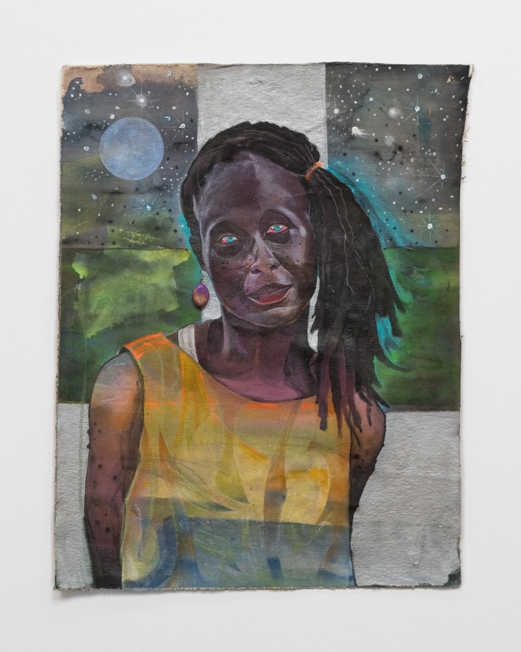 Lavar Munroe, Girl with a Pearl Earring, 2025