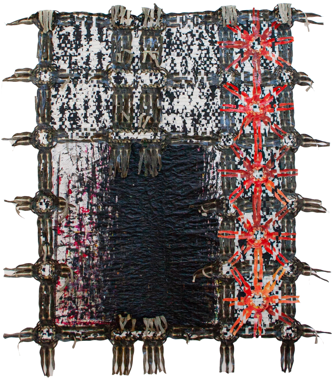 Monika Plioplyte, Untitled (Paper Textile Nr. 6), 2021