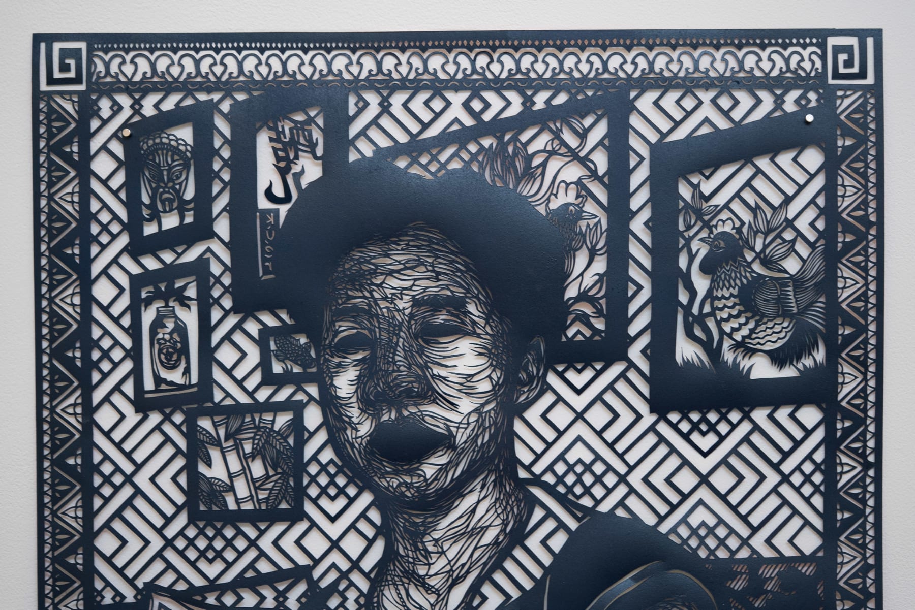 Antonius-Tín Bui, There are answers hiding in the white noise, in the heartbeat of a house., 2023