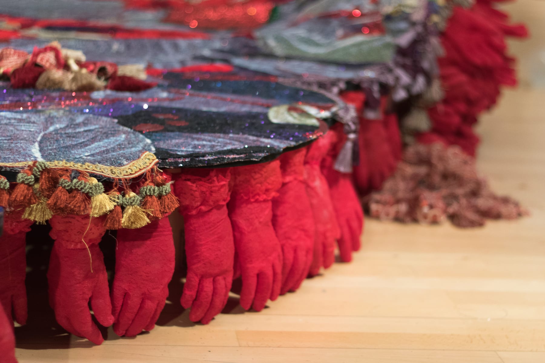 Ebony G. Patterson, ...when the cry takes root..., 2020