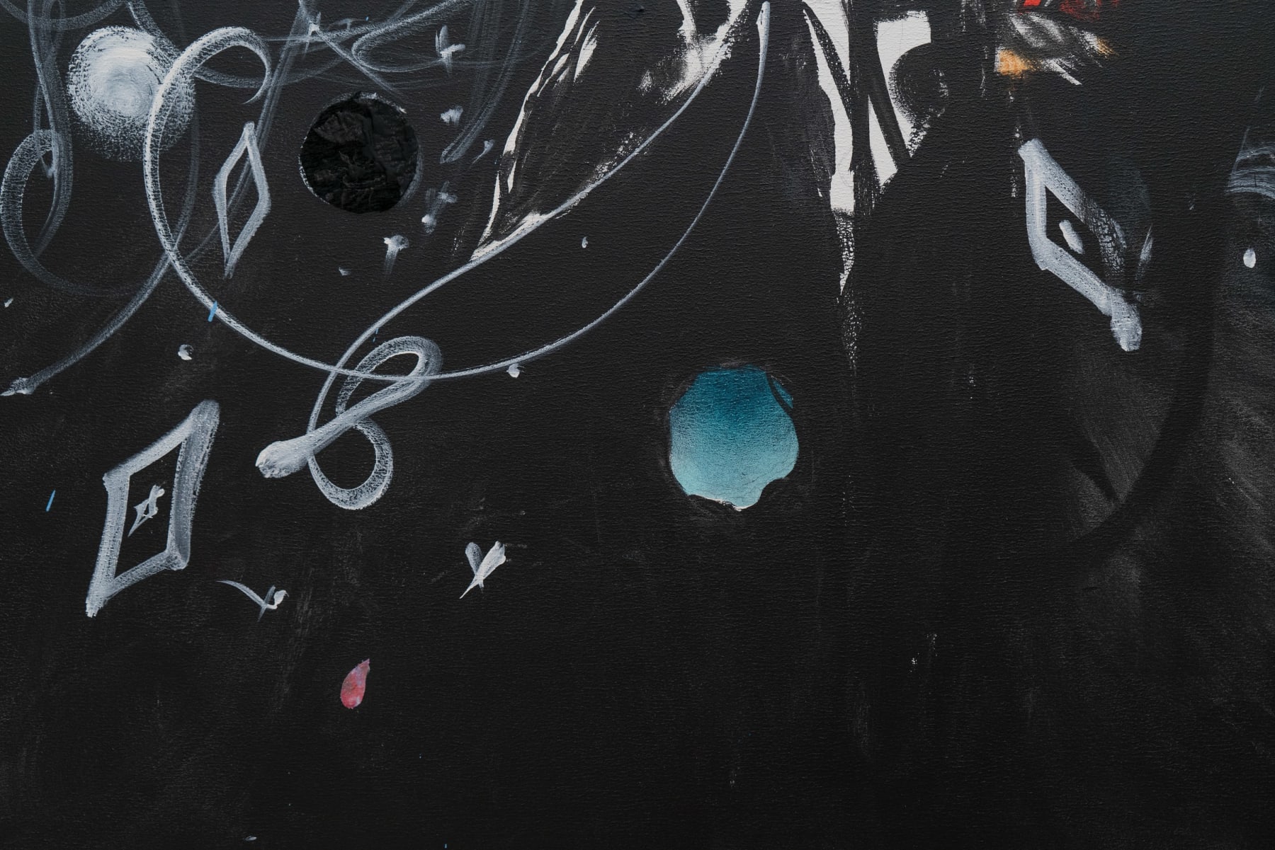 Shinique Smith, galaxy within, 2024