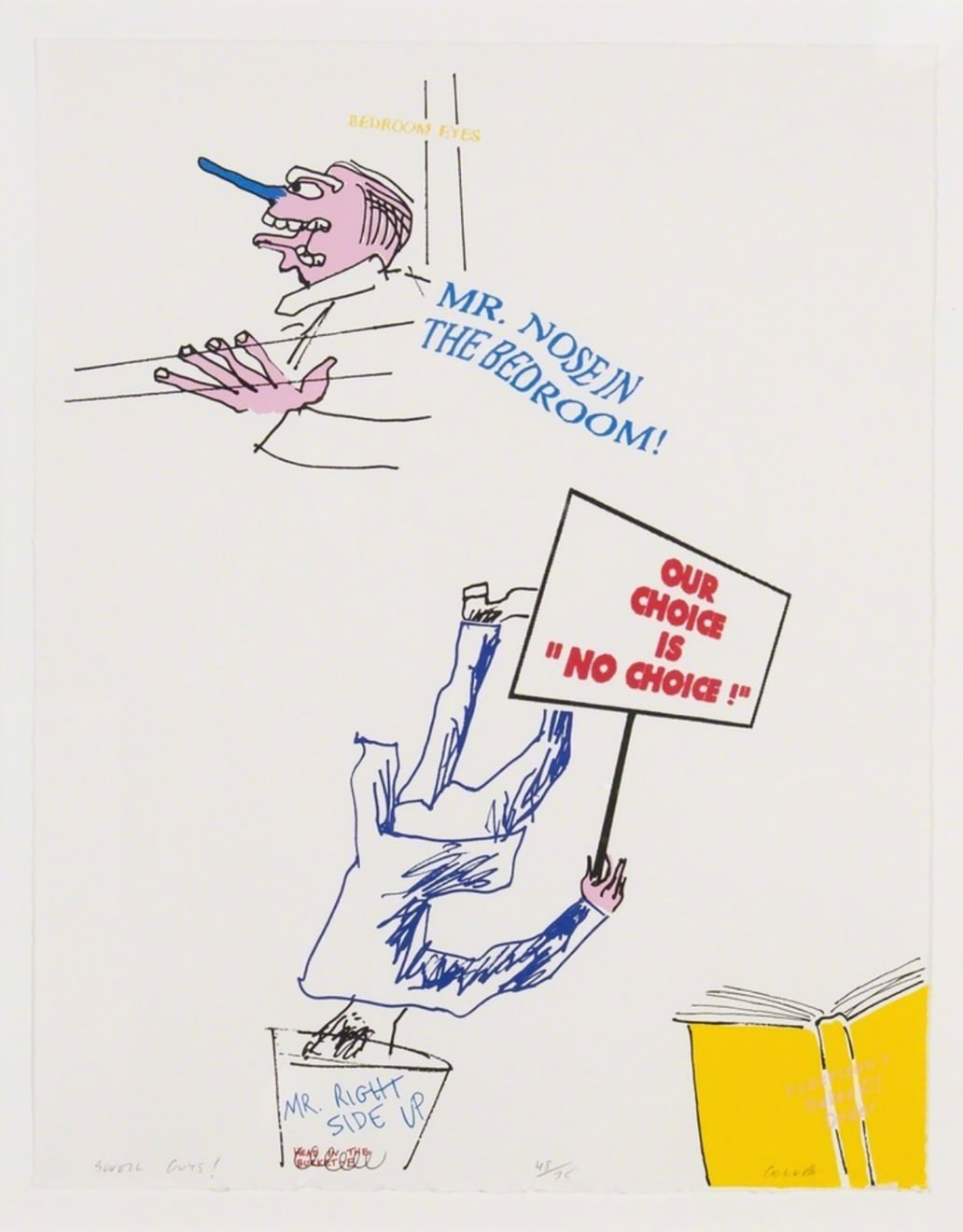 Leon Golub, Swell Guys, 1992