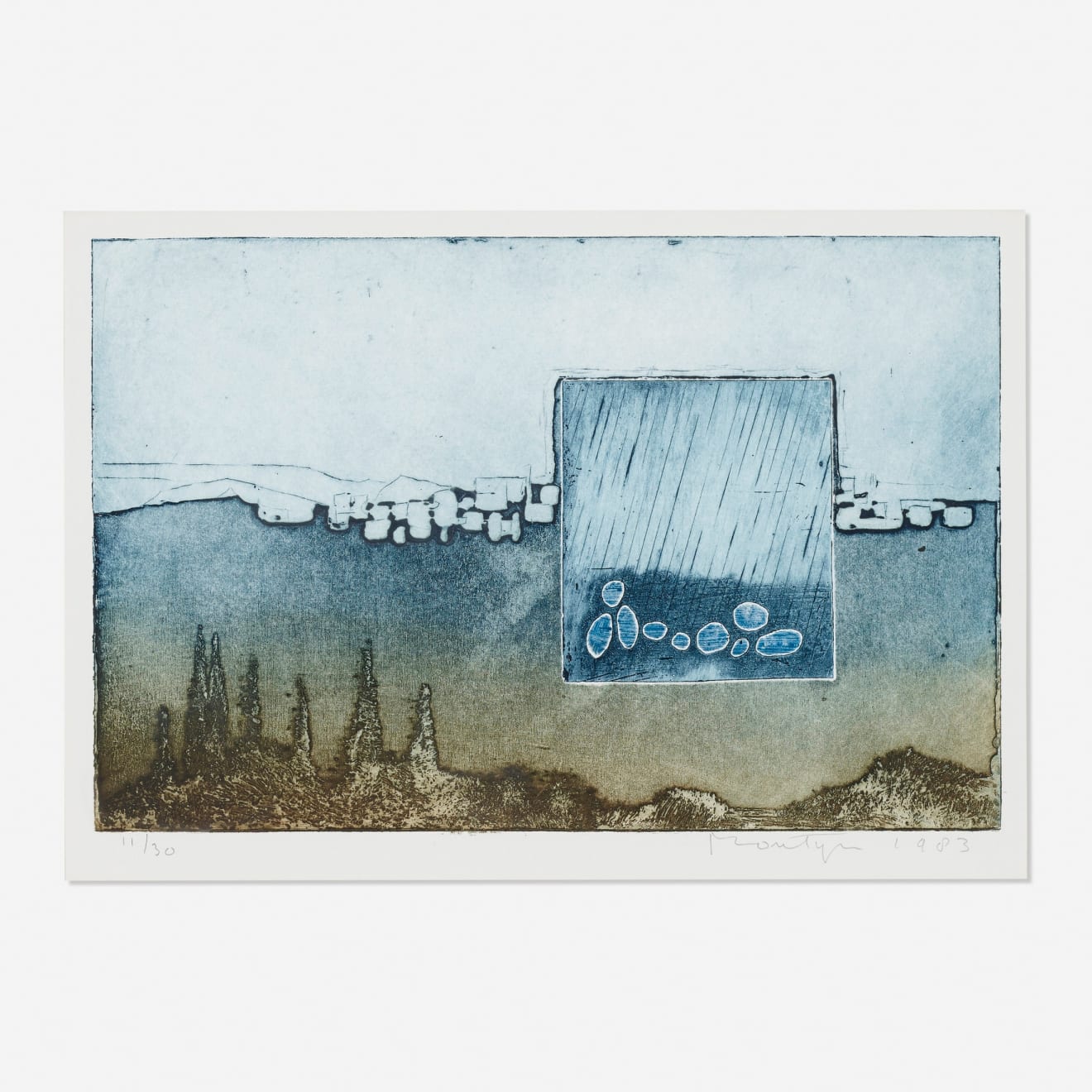 Jan Montyn, Toscane Rain, 1983