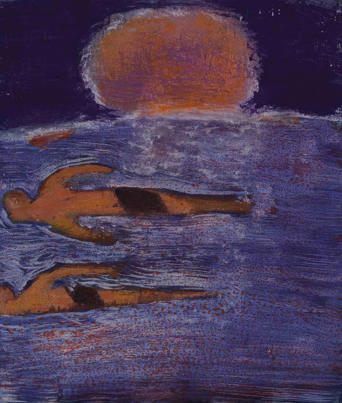 Katherine Bradford, Couples Swim, 2015
