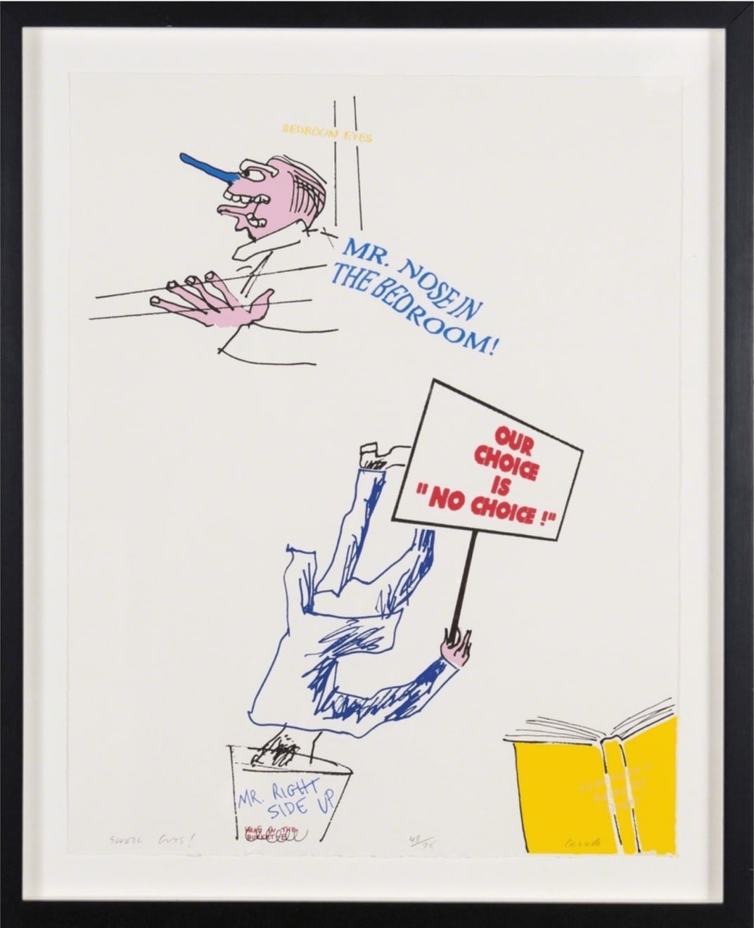 Leon Golub, Swell Guys, 1992