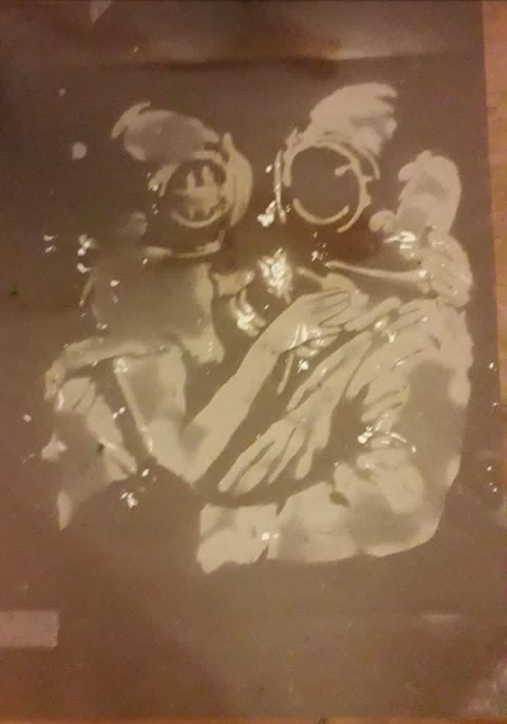 Banksy, "Think Tank" original preparatory spray . (RESERVED), 2003