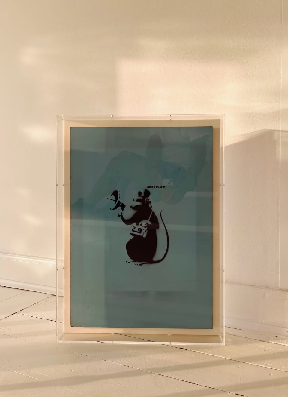 Banksy, Radar Rat , 2002