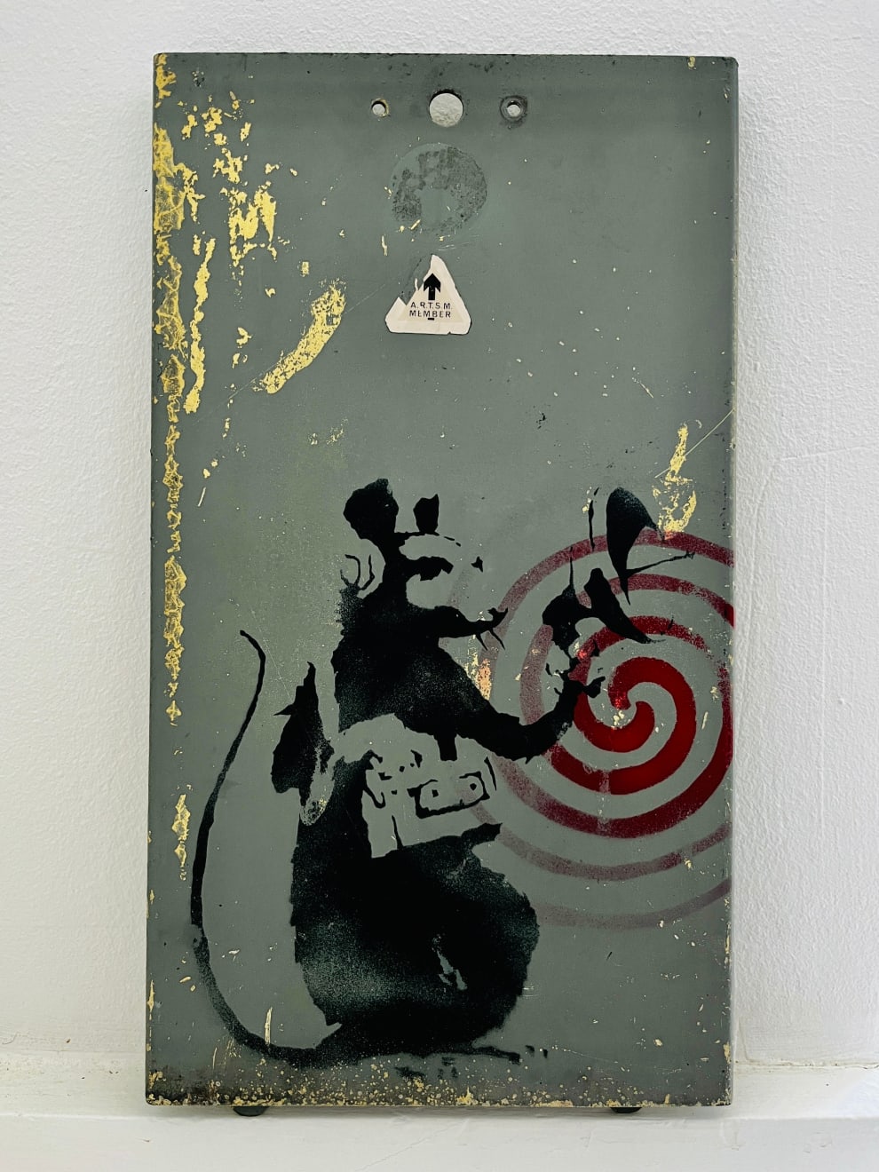 Banksy, "Radar Rat aka Sonic Rat", 2002