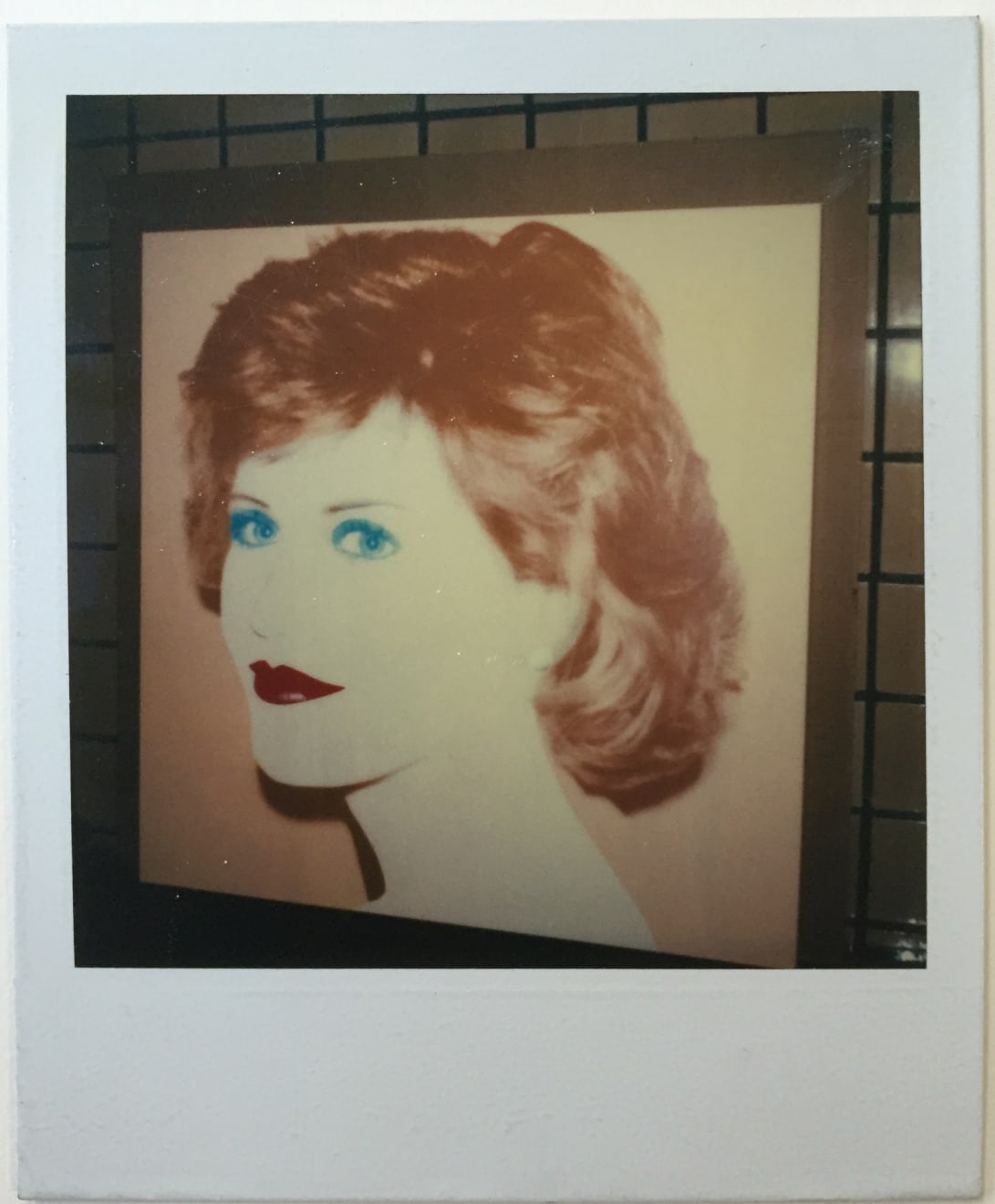 Andy Warhol, Unique polaroid portrait of unidentified woman., 1985
