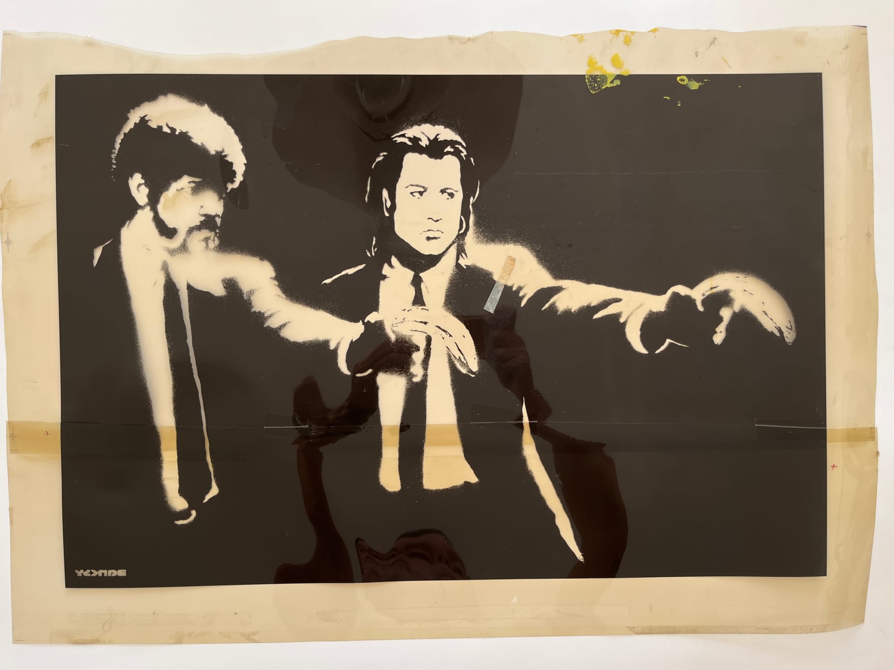 Banksy, "Pulp Fiction", 2004
