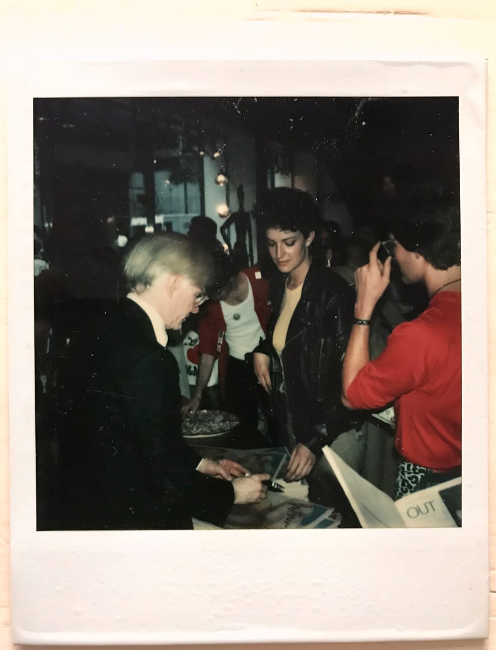 Andy Warhol, Polaroid Portrait of the artist, 1979
