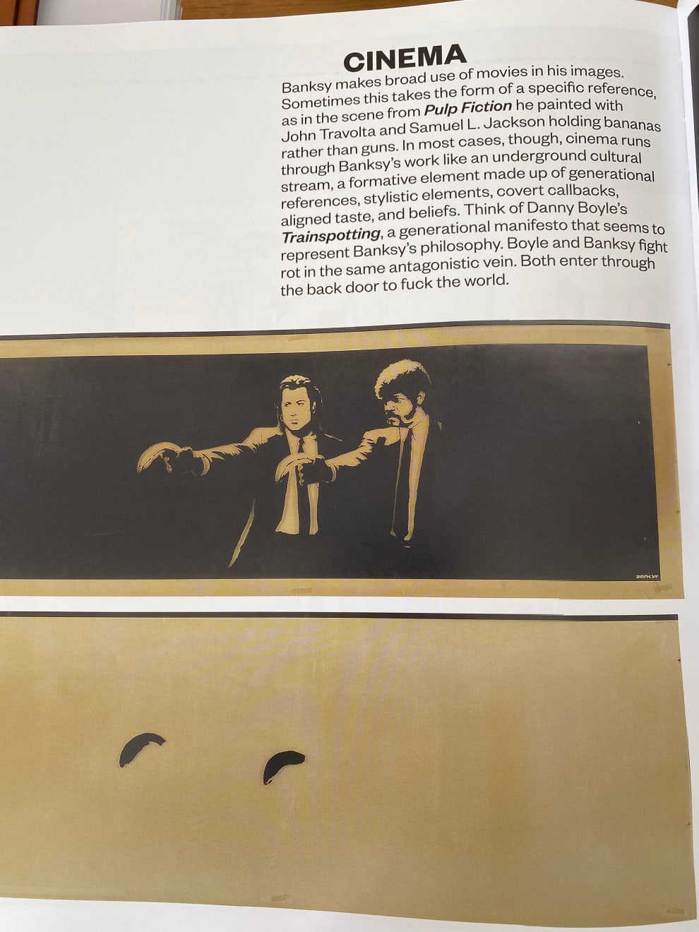 Banksy, "Pulp Fiction", 2004