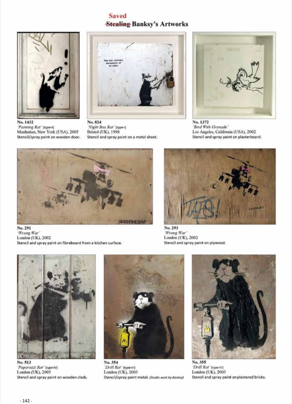 Banksy, Happy Choppers (Huge version)., 2002