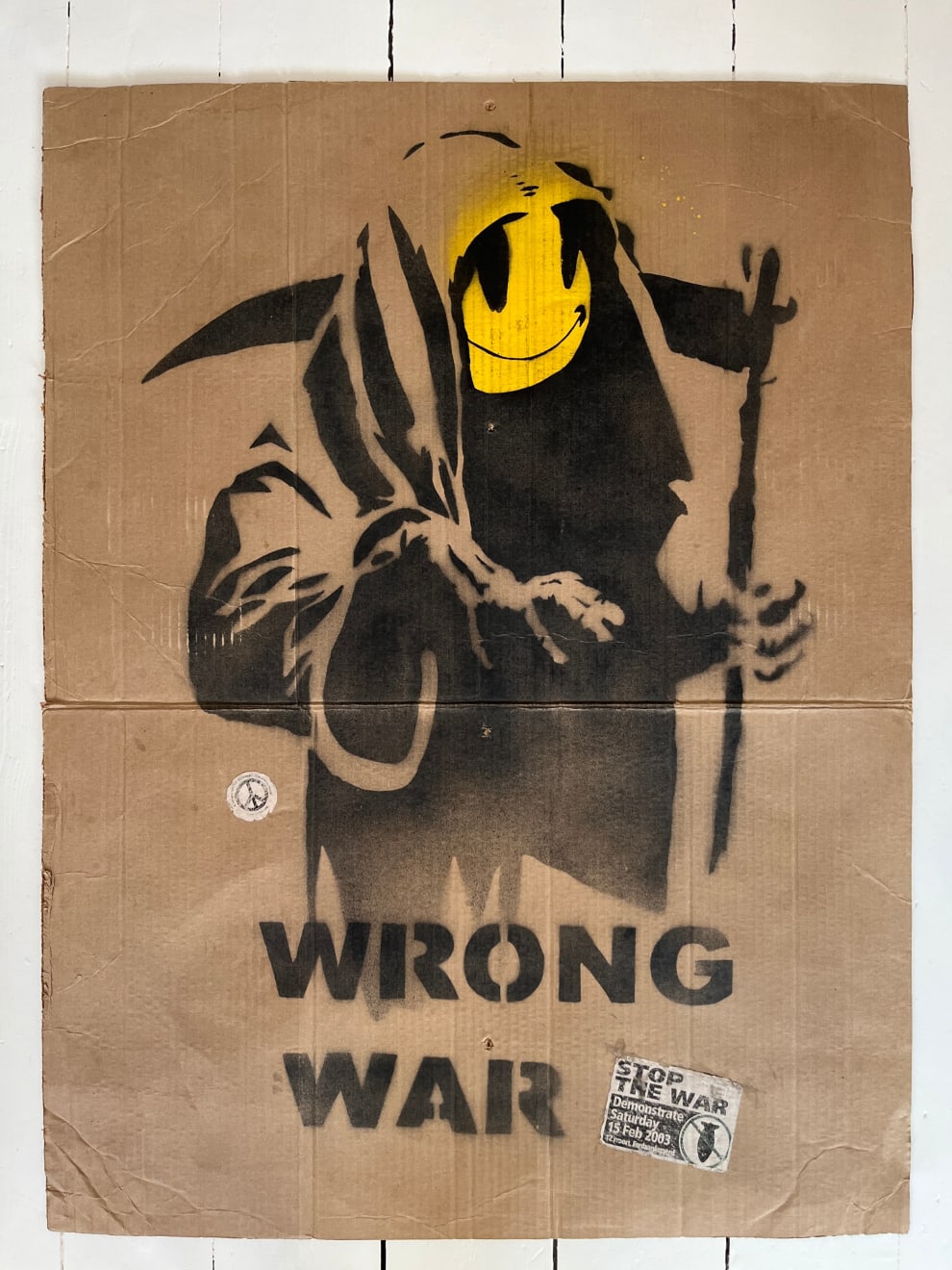 Banksy, Grim Reaper, 2003