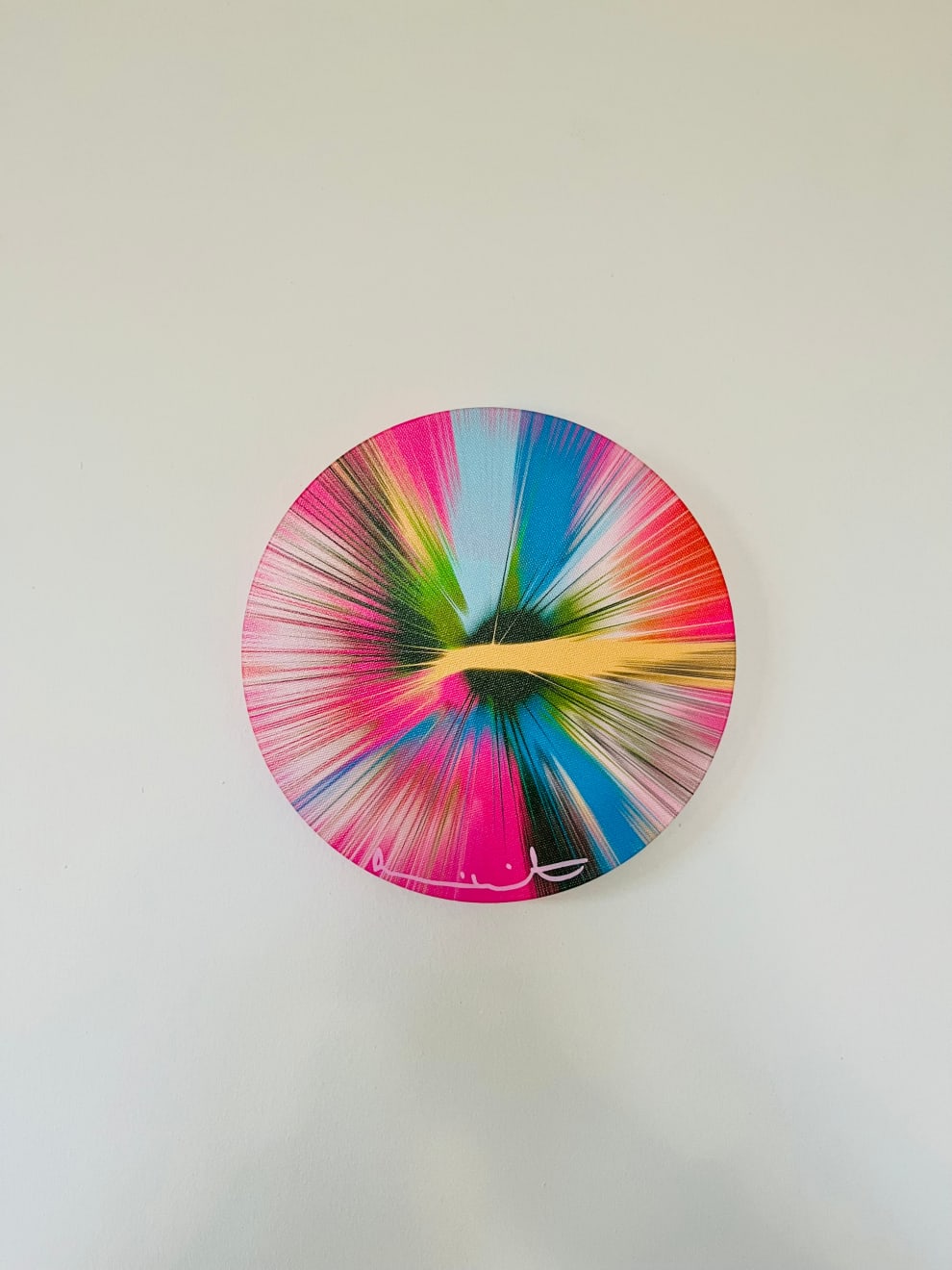 Damien Hirst, Beautiful, Quite Unsatatiating, Full And Clear, Still Very Fragmentary, Highly Unusual Tourbillon Painting., 2023