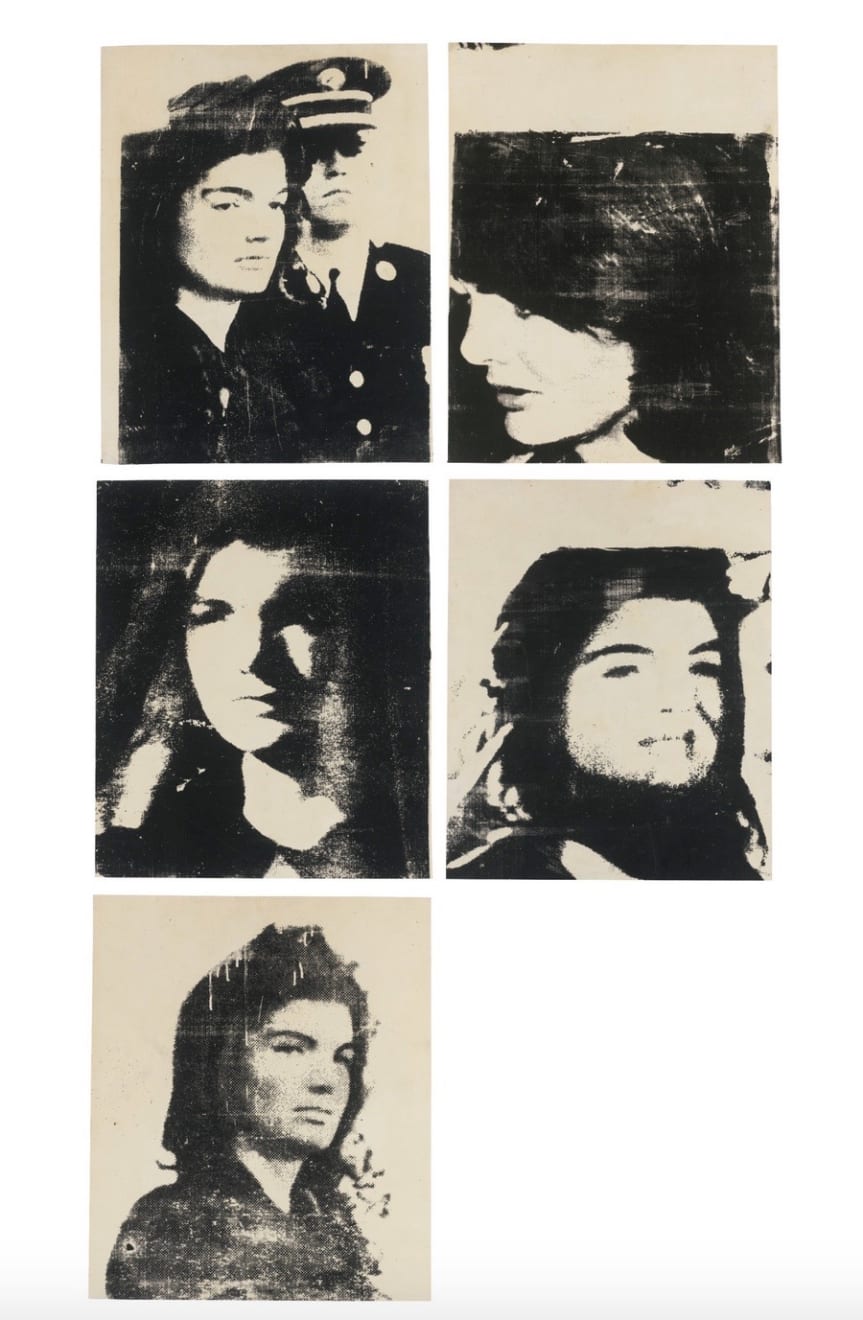 Andy Warhol, "Jackie 1964", 1963/64